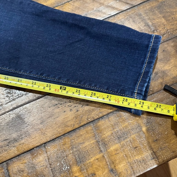 BKE Buckle Victoria Lamont Universal Fit Mid Rise Denim Ankle Skinny Jeans 32 - Picture 12 of 13